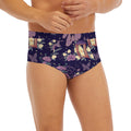 Purple Indian Dream Catcher Print Men's Briefs