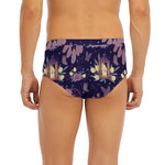 Purple Indian Dream Catcher Print Men's Briefs