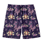 Purple Indian Dream Catcher Print Men's Swim Trunks