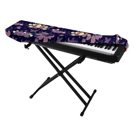 Purple Indian Dream Catcher Print Piano Keyboard Cover