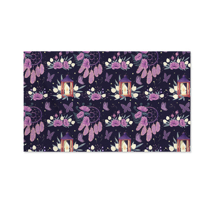Purple Indian Dream Catcher Print Polyester Flag