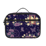 Purple Indian Dream Catcher Print Portable Lunch Bag