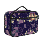 Purple Indian Dream Catcher Print Portable Lunch Bag