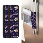 Purple Indian Dream Catcher Print Refrigerator Handle Covers