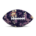 Purple Indian Dream Catcher Print Rugby Ball