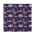 Purple Indian Dream Catcher Print Silk Bandana