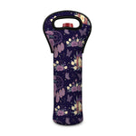 Purple Indian Dream Catcher Print Single Neoprene Wine Tote