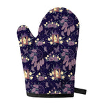 Purple Indian Dream Catcher Print Single Oven Mitt
