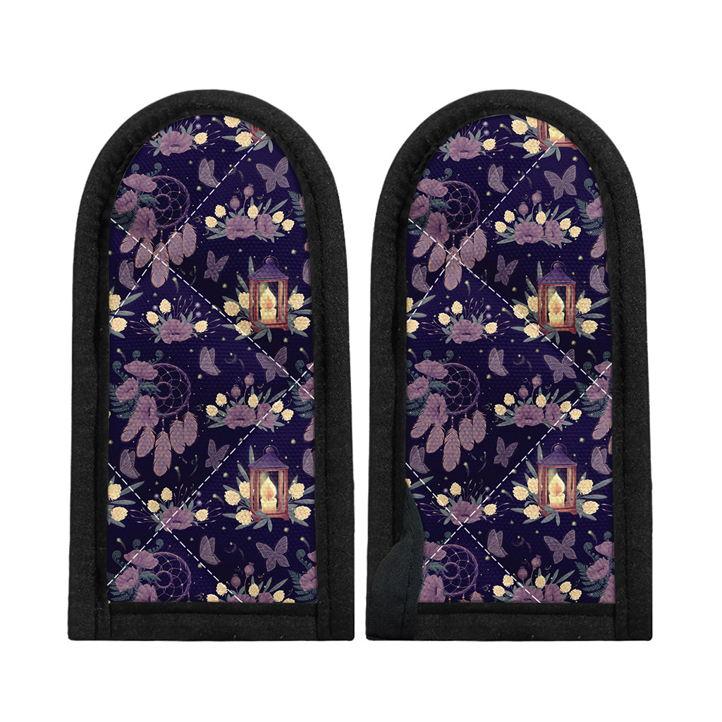 Purple Indian Dream Catcher Print Skillet Handle Cover