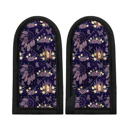 Purple Indian Dream Catcher Print Skillet Handle Cover