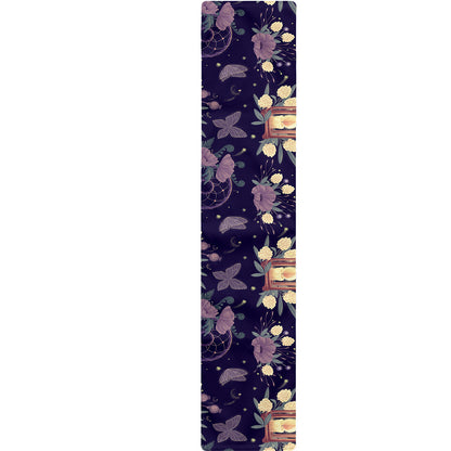 Purple Indian Dream Catcher Print Table Runner