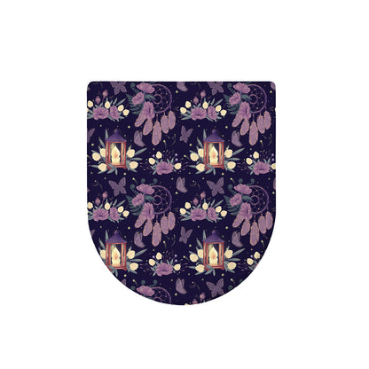 Purple Indian Dream Catcher Print Toilet Lid Cover