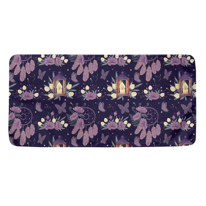 Purple Indian Dream Catcher Print Towel
