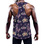 Purple Indian Dream Catcher Print Training Tank Top