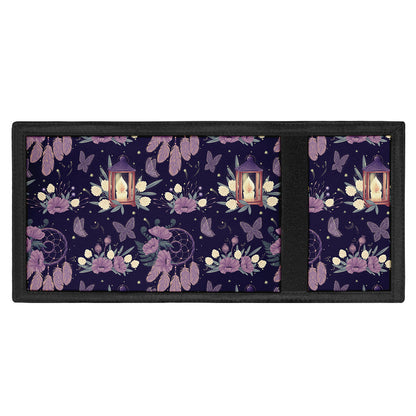 Purple Indian Dream Catcher Print Trifold Wallet