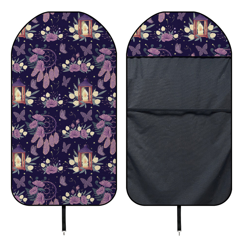 Purple Indian Dream Catcher Print Waterproof Car Seat Cover