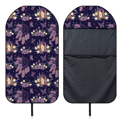 Purple Indian Dream Catcher Print Waterproof Car Seat Cover