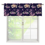 Purple Indian Dream Catcher Print Window Valance