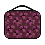 Purple Japanese Amaryllis Pattern Print Classic Bible Case