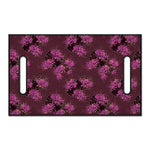 Purple Japanese Amaryllis Pattern Print Golf Cart Seat Cover