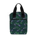 Purple Lavender Pattern Print Bible Tote Bag