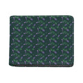 Purple Lavender Pattern Print Bifold Wallet
