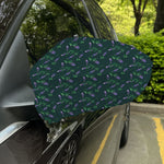 Purple Lavender Pattern Print Car Side Mirror Covers