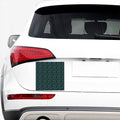 Purple Lavender Pattern Print Car Sticker