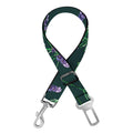 Purple Lavender Pattern Print Dog Seat Belt