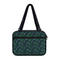 Purple Lavender Pattern Print Double Strap Bible Bag
