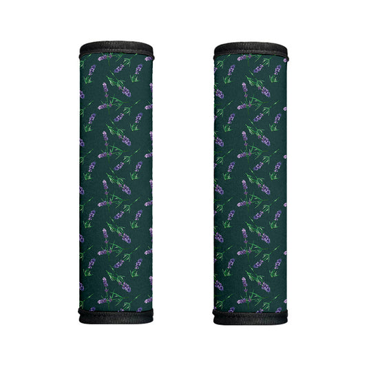 Purple Lavender Pattern Print Handle Covers