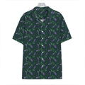 Purple Lavender Pattern Print Hawaiian Shirt