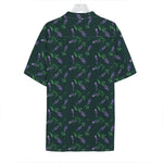Purple Lavender Pattern Print Hawaiian Shirt