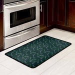 Purple Lavender Pattern Print Kitchen Mat