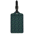 Purple Lavender Pattern Print Luggage Tag