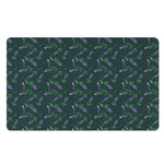 Purple Lavender Pattern Print Polyester Doormat
