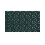 Purple Lavender Pattern Print Polyester Flag