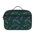 Purple Lavender Pattern Print Portable Lunch Bag