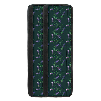 Purple Lavender Pattern Print Refrigerator Handle Covers