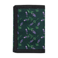 Purple Lavender Pattern Print Trifold Wallet