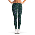 Purple Lavender Pattern Print Women's Leggings
