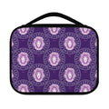 Purple Leo Zodiac Pattern Print Classic Bible Case