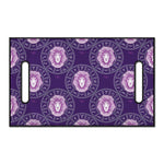 Purple Leo Zodiac Pattern Print Golf Cart Seat Cover