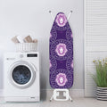 Purple Leo Zodiac Pattern Print Ironing Board Cover
