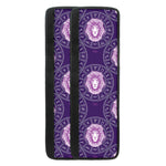 Purple Leo Zodiac Pattern Print Refrigerator Handle Covers