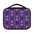 Purple Libra Zodiac Pattern Print Classic Bible Case