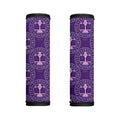 Purple Libra Zodiac Pattern Print Handle Covers