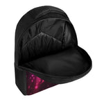 Purple Light Disco Ball Print Casual Backpack