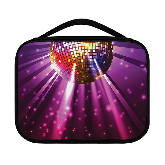 Purple Light Disco Ball Print Classic Bible Case