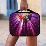 Purple Light Disco Ball Print Classic Bible Case